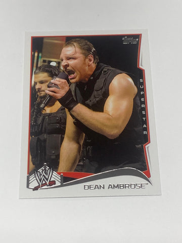 Dean Ambrose aka Jon Moxley 2014 Topps (2nd Year) Card #16