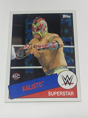 Kalisto 2015 WWE Topps Heritage ROOKIE Card #76