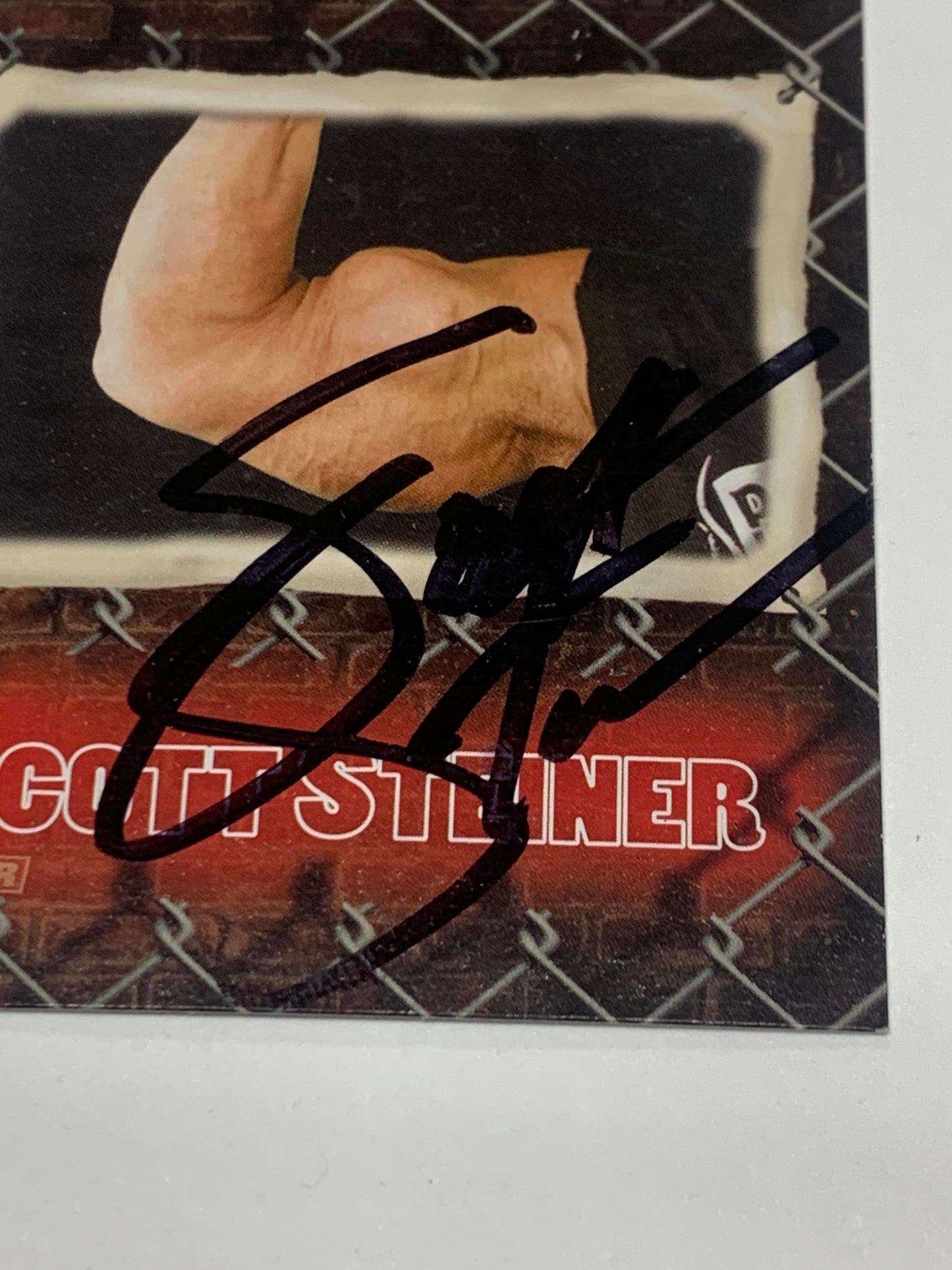 Scott Steiner 2008 Tri-Star TNA Impact “Muscles, Ink” SIGNED Card #MI-1