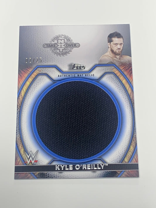 Kyle O’Reilly 2021 WWE NXT Topps Undisputed Mat Relic /25