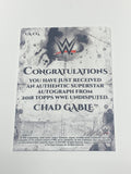 Chad Gable 2018 WWE Topps Undisputed Authentic Autograph Relic 25/99