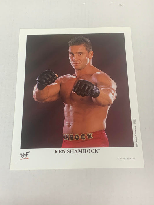 Ken Shamrock 1997 Official WWE Color Promo P-421