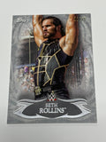Seth Rollins 2015 WWE Topps undisputed Parallel Card #’ed 11/25 (Only 25 Made)....