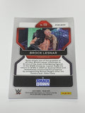 Brock Lesnar 2022 WWE Panini Prizm Red, White & Blue Refractor Card #135