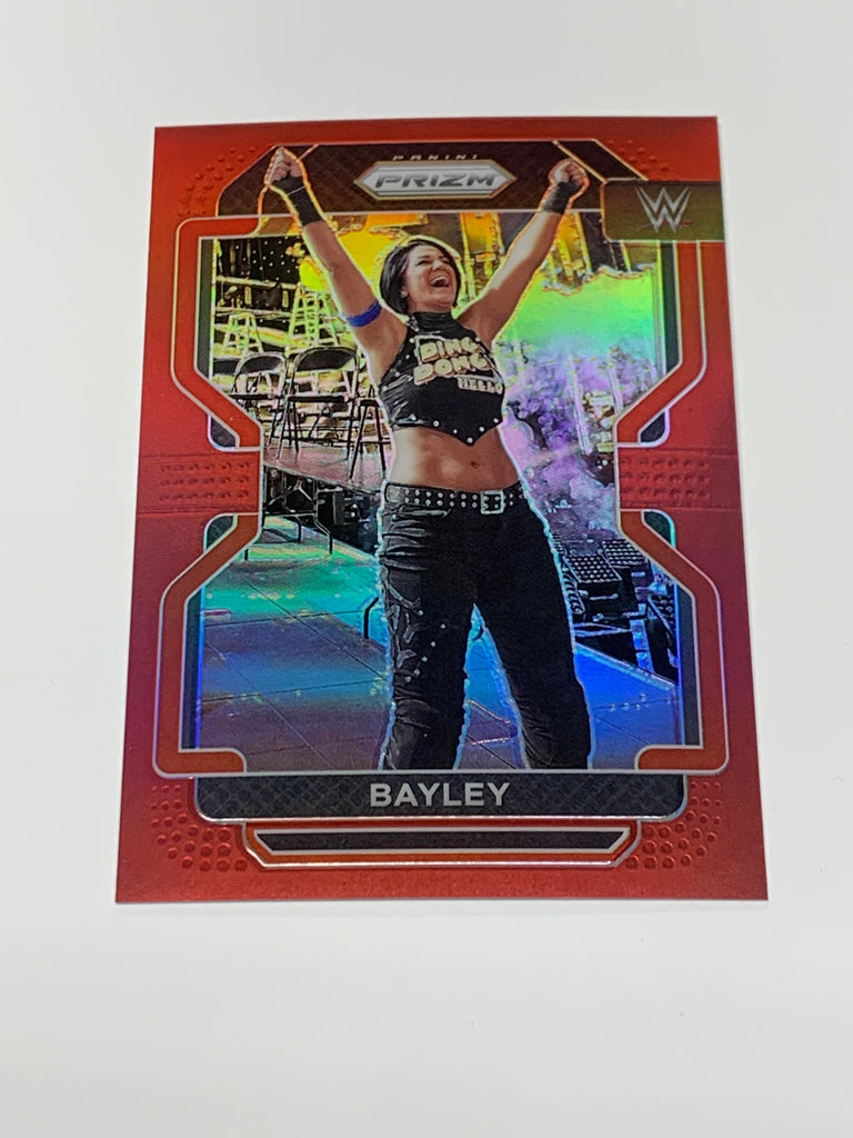 Bayley 2022 WWE Panini RED PRIZM REFRACTOR #108 This Card is #97/299 – The  Wrestling Universe