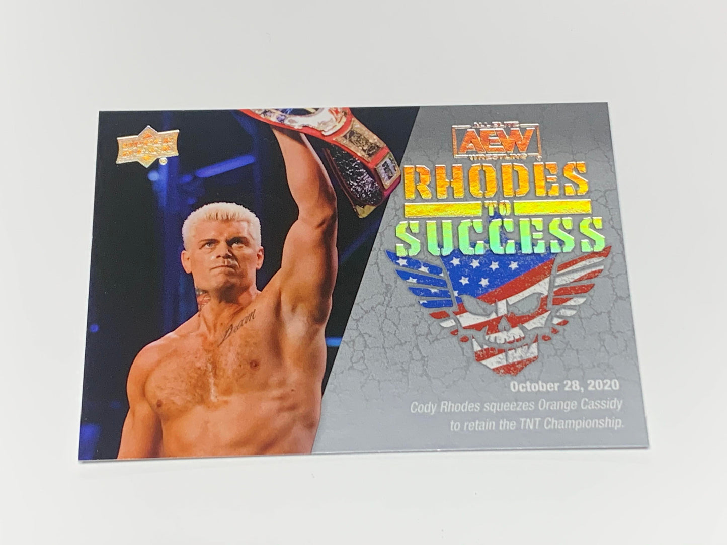 Cody Rhodes 2021 AEW Rhodes To Success Insert RS-10