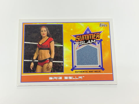 Brie Bella 2015 WWE Topps “Summerslam 2014 Event-Used Mat Relic Card
