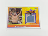 Brock Lesnar 2015 WWE Topps “Summerslam 2014 Event-Used Mat Relic Card