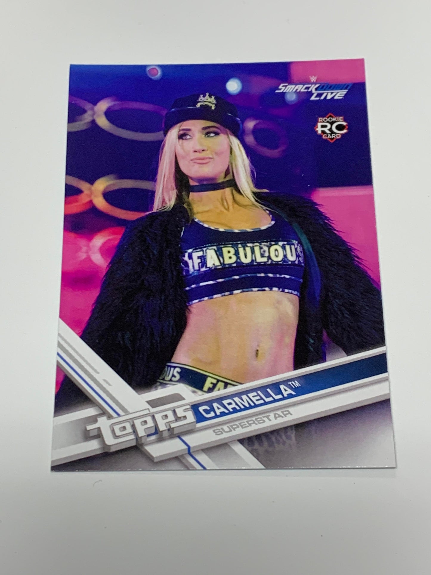 Carmella 2017 WWE Topps ROOKIE Card #38