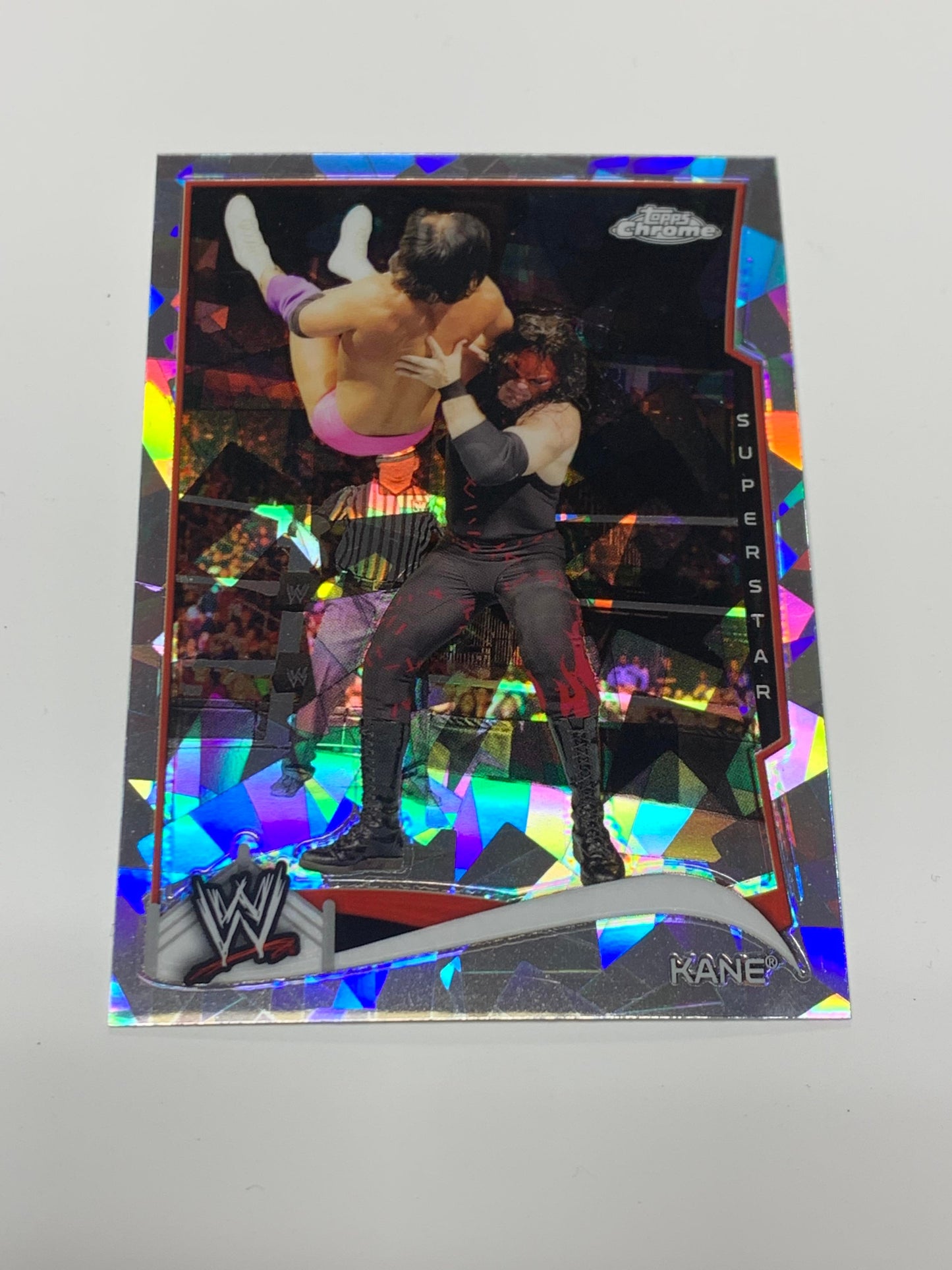 Kane 2014 WWE Topps Chrome X-Fractor Card #28