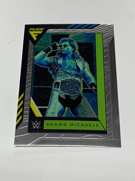 Shawn Michaels 2022 WWE Panini Chronicles Flux Card #338