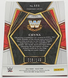 Chyna 2022 WWE Panini Select “Premiere Level” Red Prizm Refractor Card #’ed 25/149