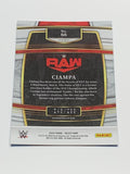 Ciampa 2022 WWE Panini Select Blue Prizm REFRACTOR 245/299.