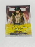 Cameron Grimes 2020 WWE NXT Topps Autographed ROOKIE Card #A-CG