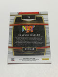 Grayson Waller 2022 WWE Panini Select Red Prizm Refractor Card #’ed 236/249
