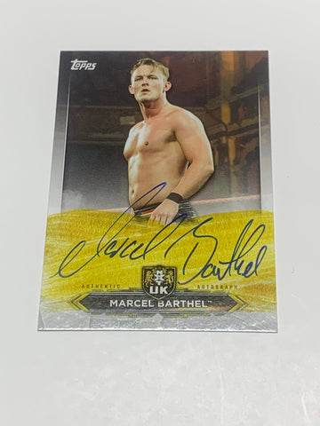 Marcel Barthel 2020 Topps WWE NXT Autographed Card #A-MB