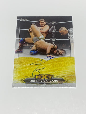 Johnny Gargano 2020 Topps WWE NXT Autographed Card #A-JG