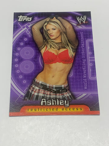 Ashley 2006 WWE Topps Card #48