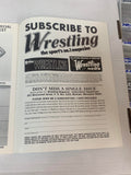 WWF Championship Wrestling MSG Official Program from March 14th. 1982