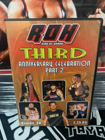 ROH Ring Of Honor 3rd Anniversary Celebration Part 2 2/25/05 DVD OOP