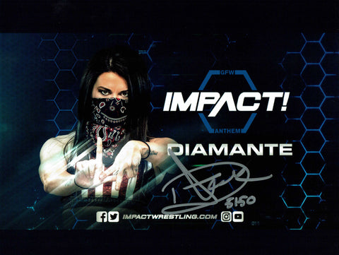 Diamante Signed Photo (8.5x11 Size) COA