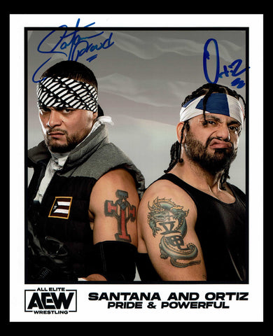 Santana & Ortiz LAX Pose 1 Dual Signed Photo COA