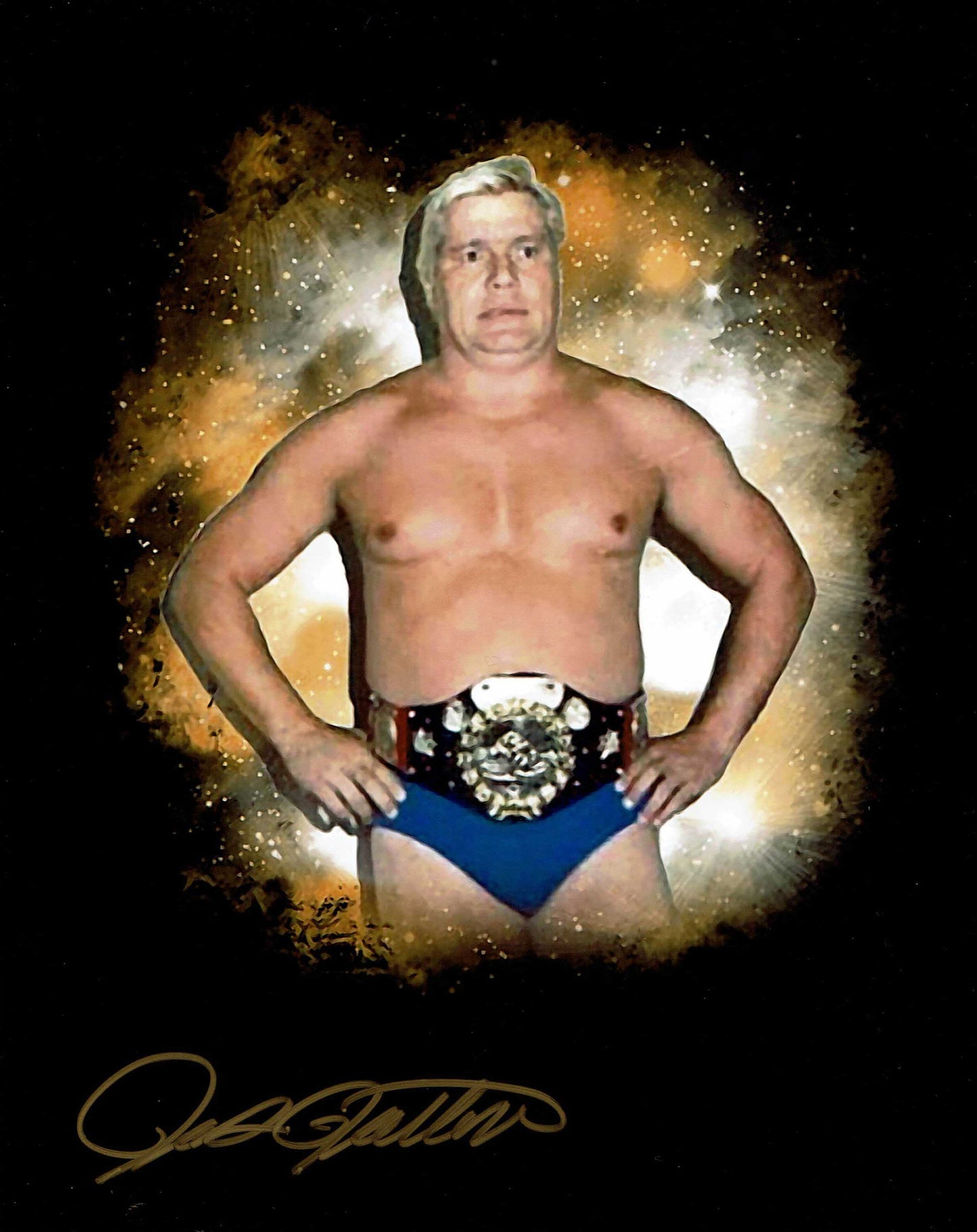 Pat Patterson Pose 3 Signed Photo COA
