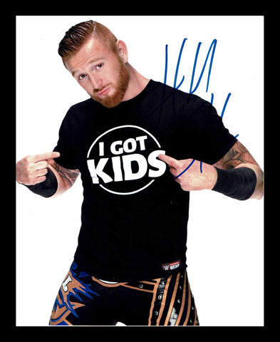 Heath Slater Pose 1 Signed Photo COA