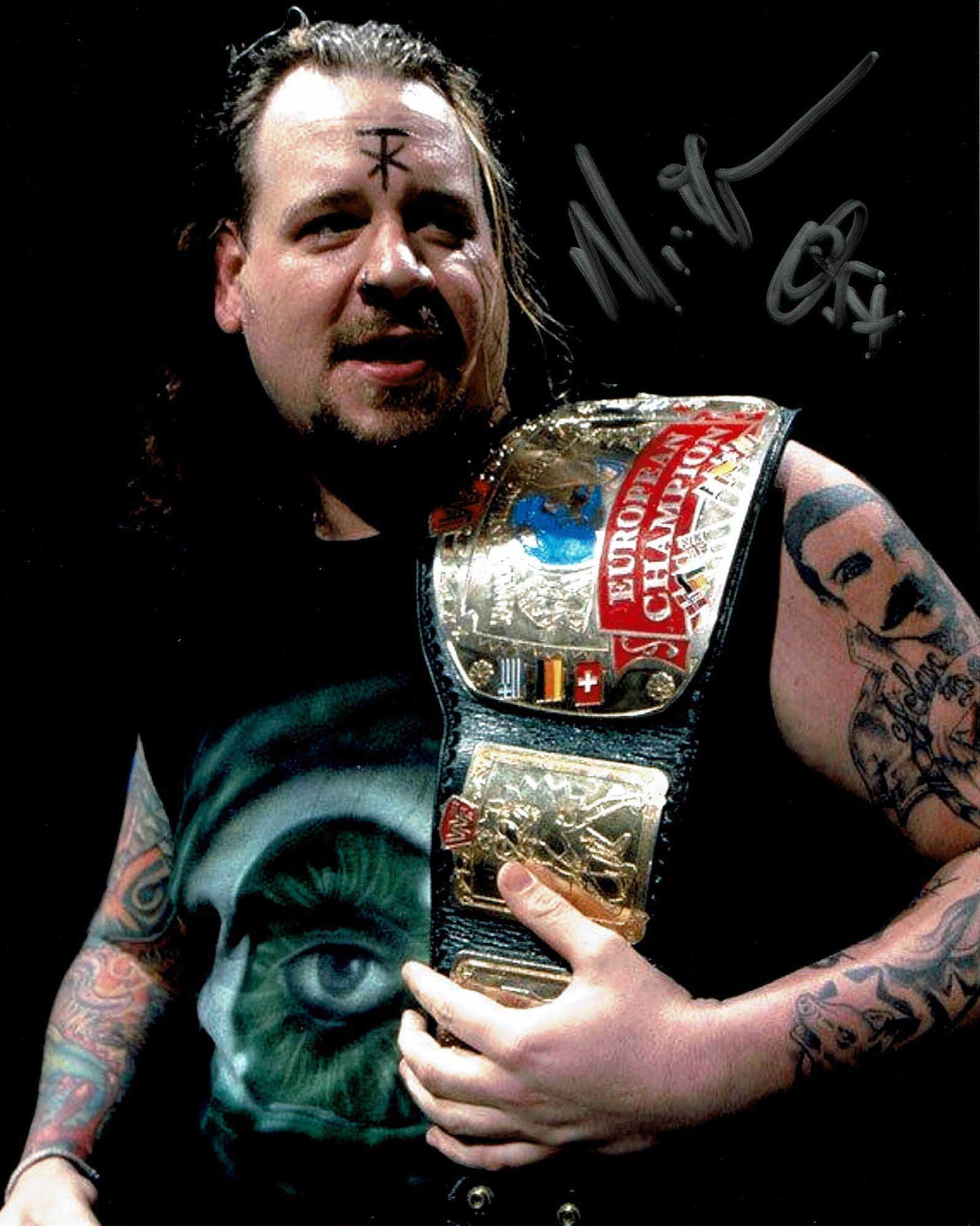 Mideon Pose 2 Signed Photo