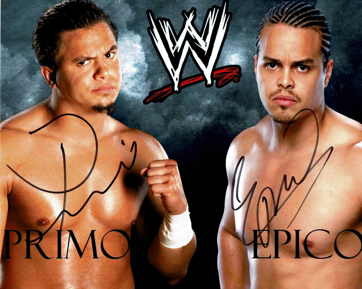 Primo Colon Primo & Epico Colon Pose 2 Signed Photo COA – The Wrestling Universe