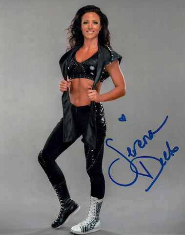 Serena Deeb Pose 3 (Blue or Black Ink) Signed Photo COA