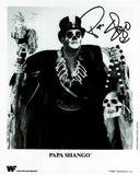 Papa Shango (The Godfather) Black Ink Pose 4 Signed Photo COA
