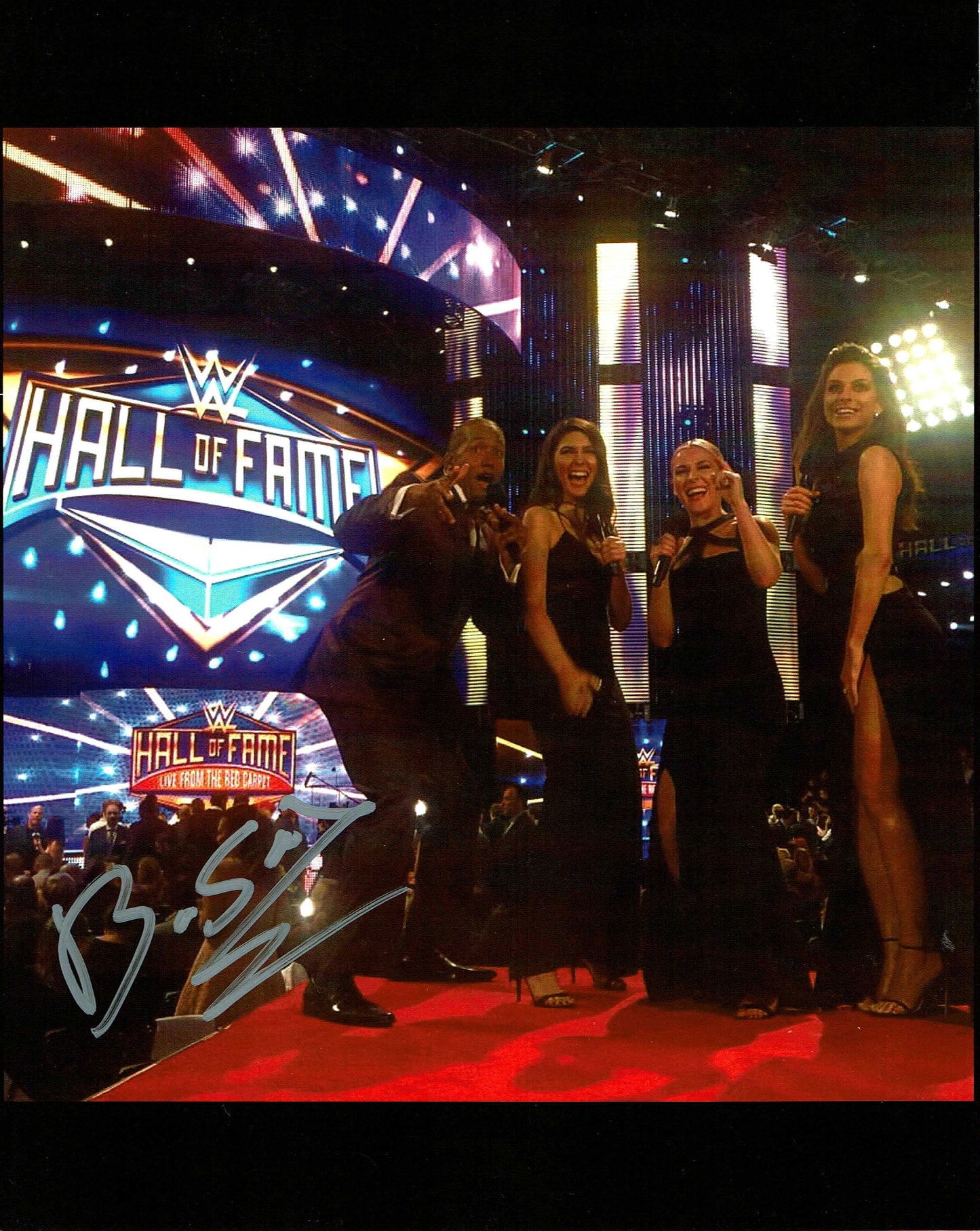 Byron Saxton Signed Photo