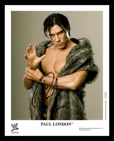 Paul London Official WWE Signed Promo 2005 Photo
