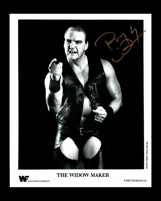 Barry Windham Pose 1 (Gold Ink) Signed Photo COA