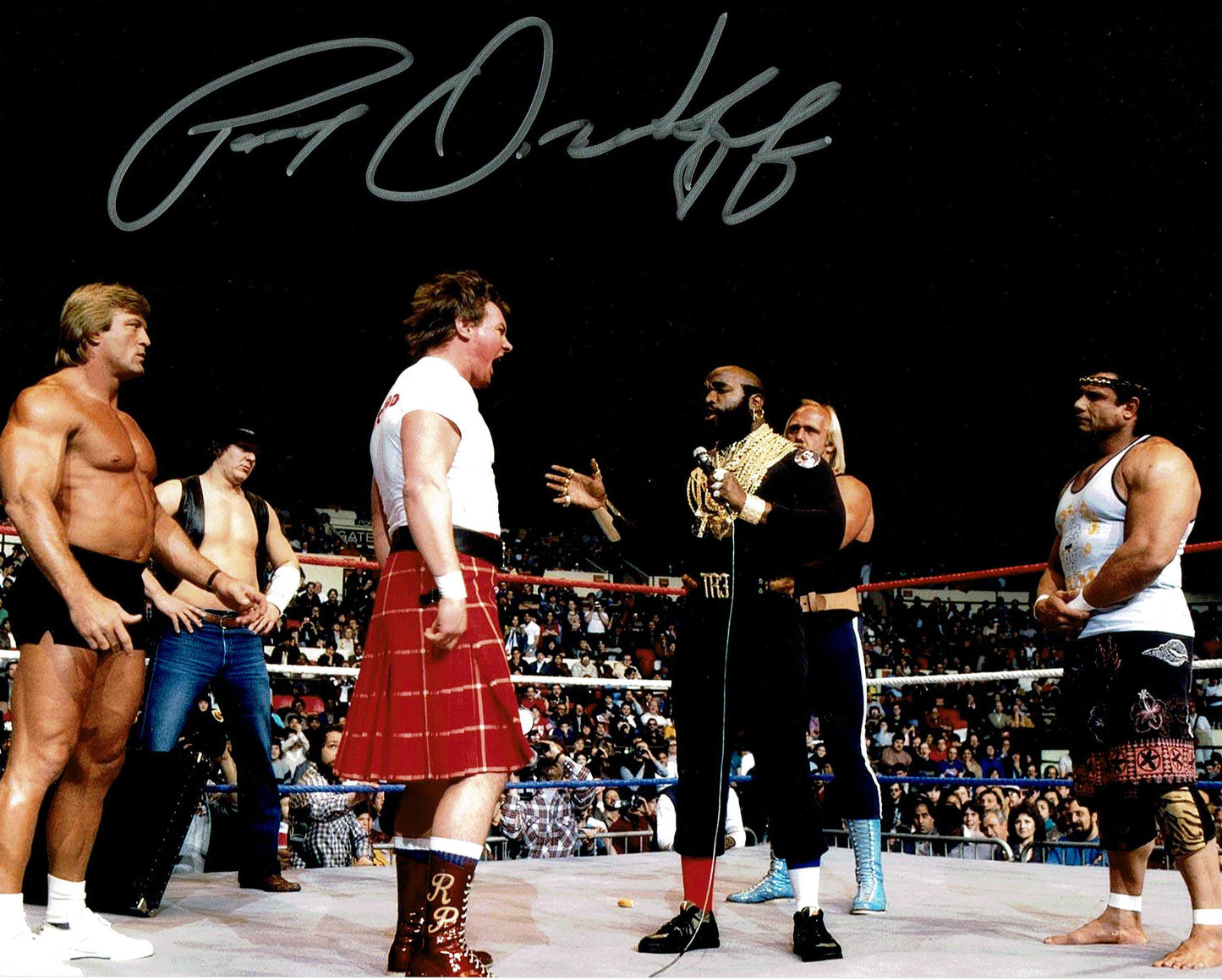 Paul Orndorff Pose 4 Signed Photo COA