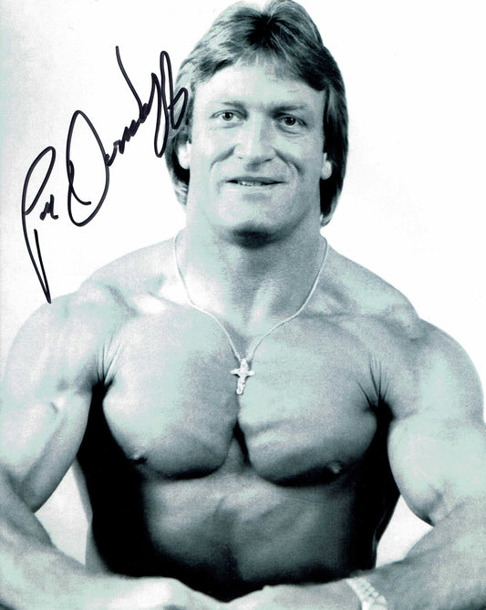 Paul Orndorff Pose 5 Signed Photo COA