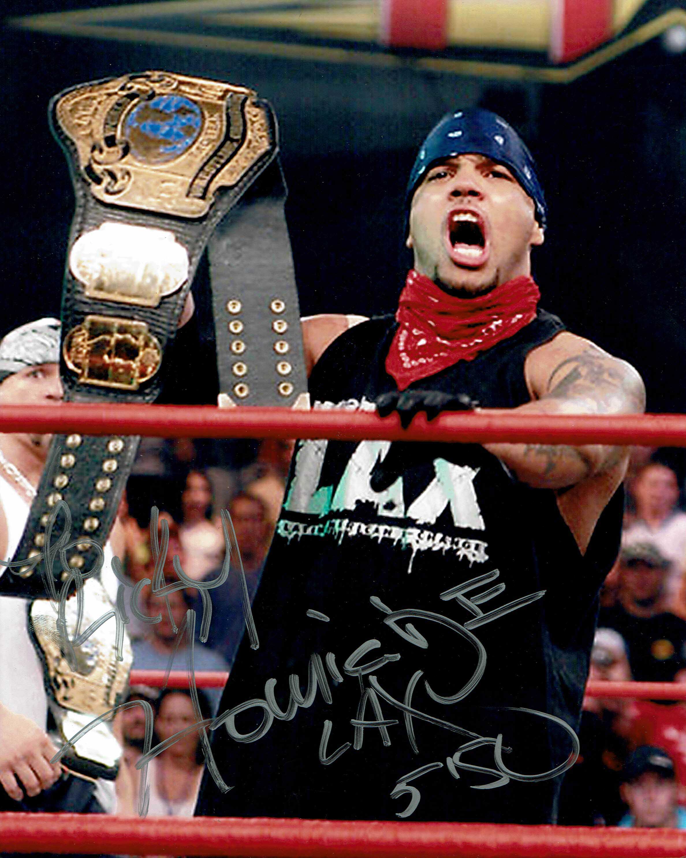 Homicide & Ricky Reyes Dual Signed Photo COA – The Wrestling Universe