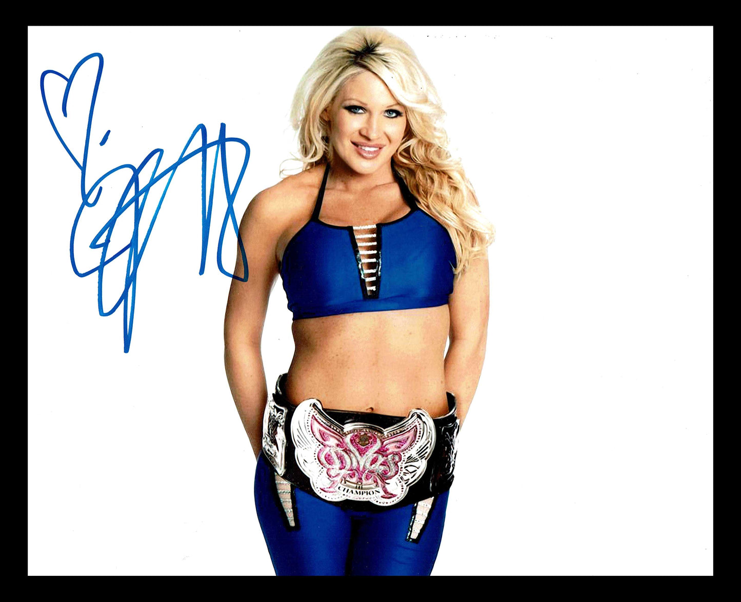 Jillian Hall Pose 4 Signed Photo COA