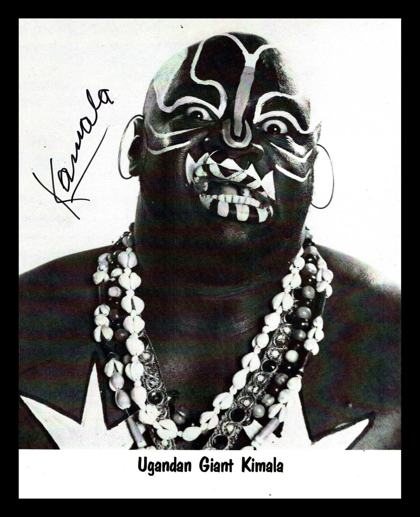 Kamala Pose 2 Signed Photo COA