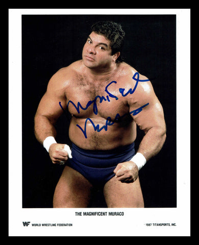 Don "The Magnificent" Muraco Pose 5 Signed Photo COA