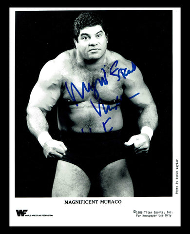 Don "The Magnificent" Muraco Pose 6 Signed Photo COA