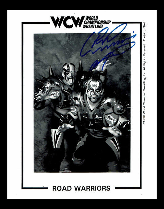Road Warrior Animal Pose 2 Signed Photo COA