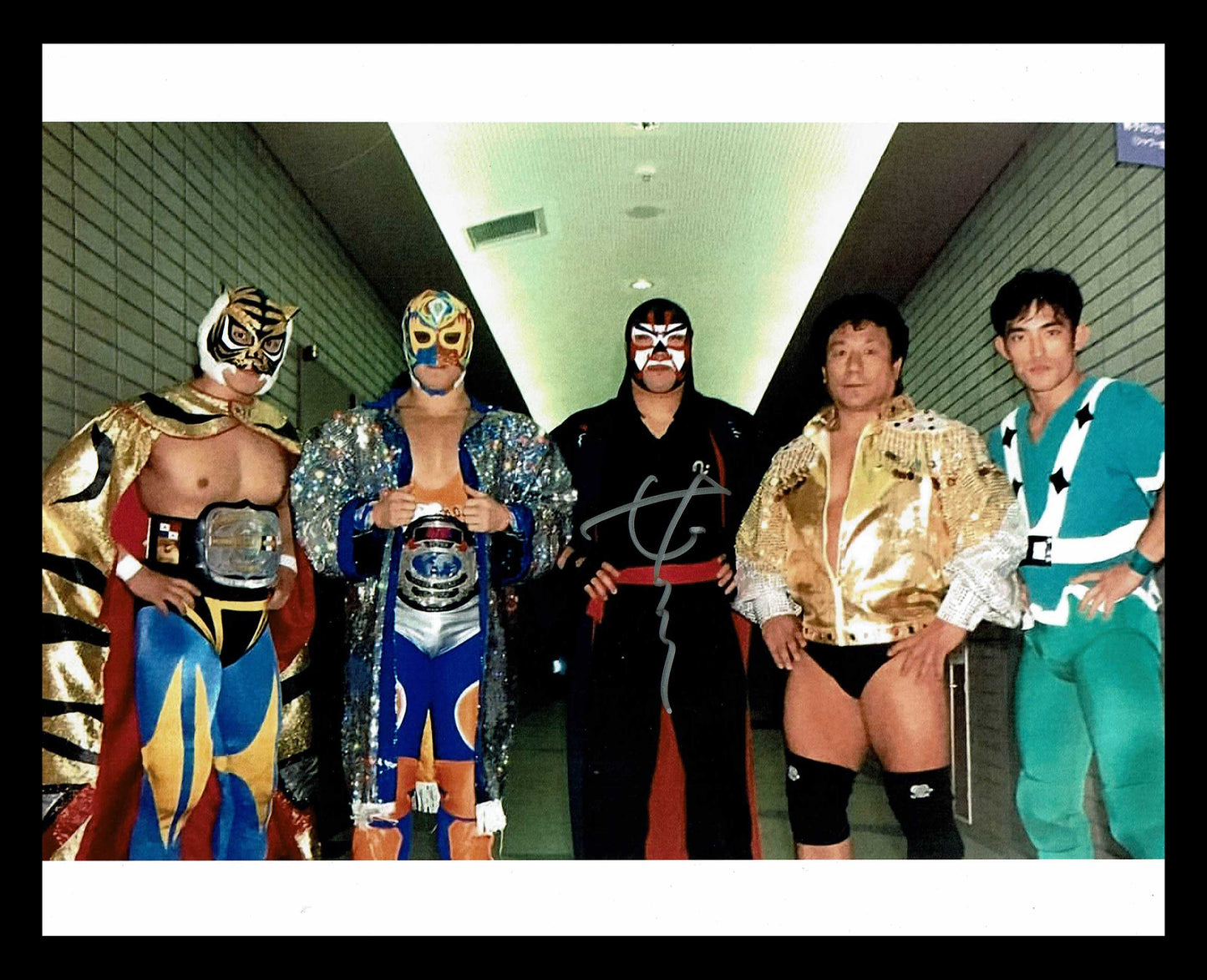 The Great Sasuke Pose 8 Signed Photo COA