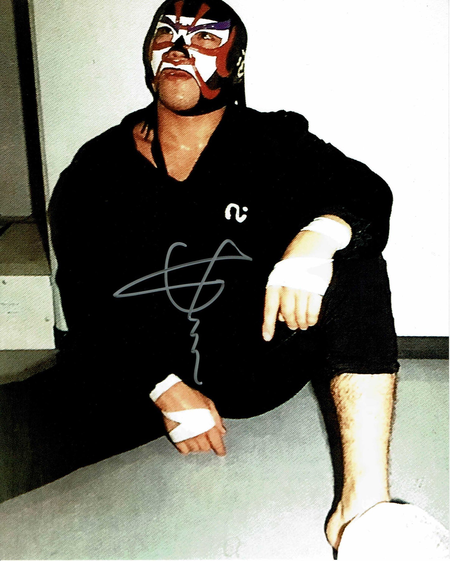 The Great Sasuke Pose 9 Signed Photo COA