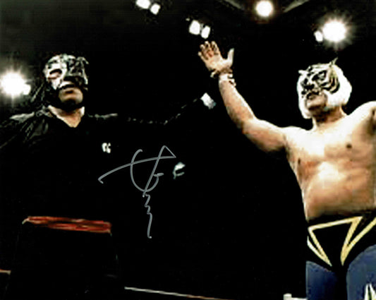 The Great Sasuke Pose 11 Signed Photo (Blurry)