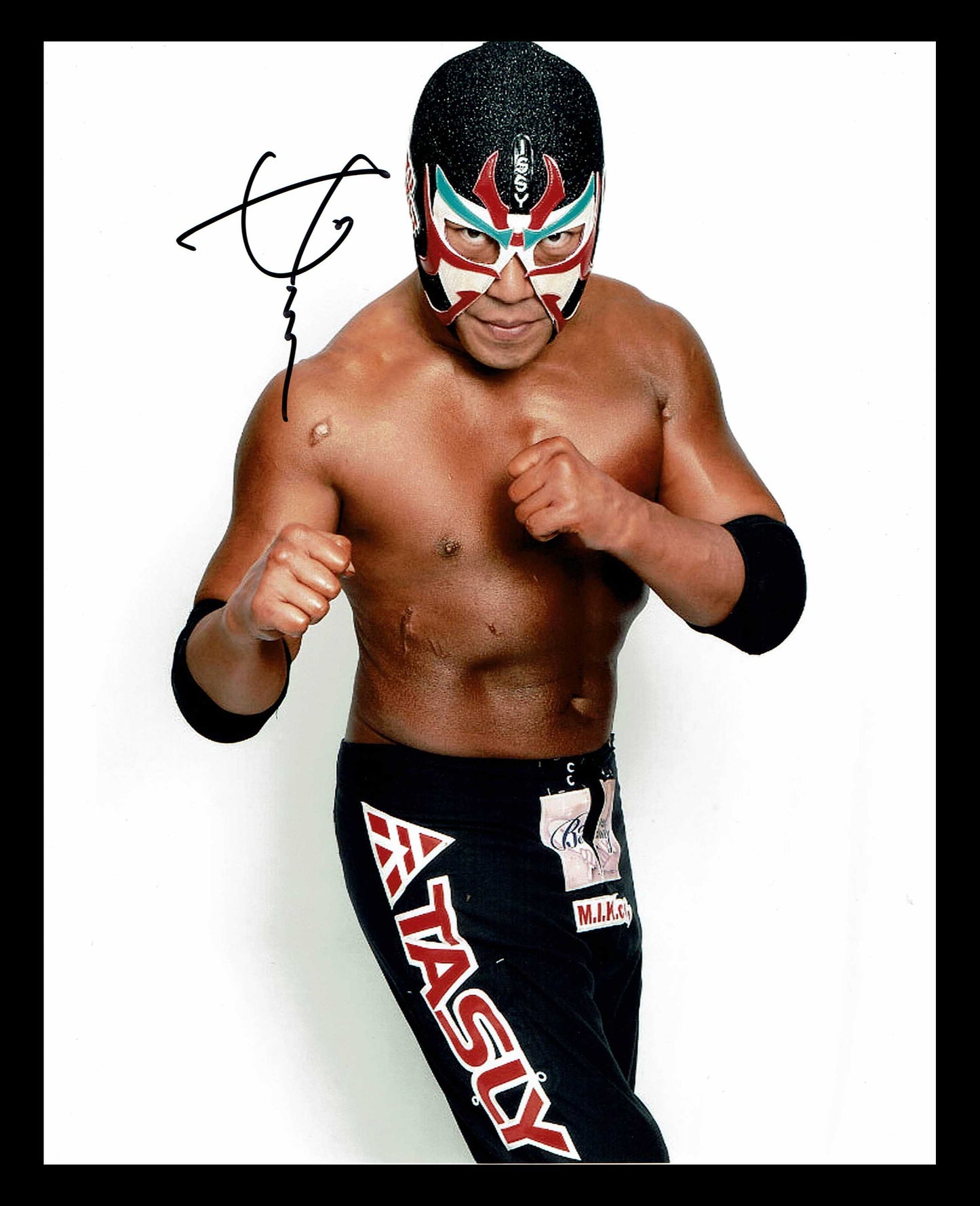 The Great Sasuke Pose 14 Signed Photo COA