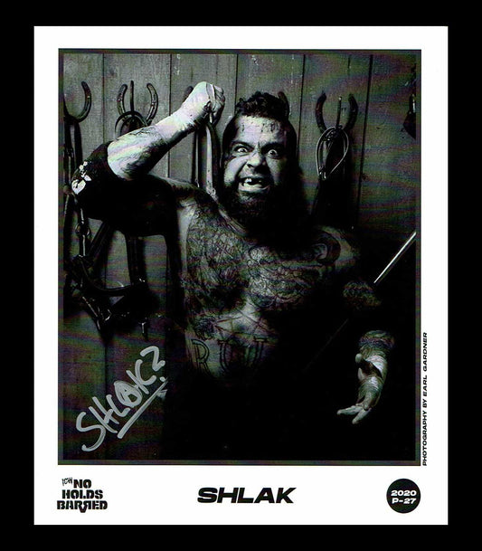 Shlak Signed ICW Photo COA