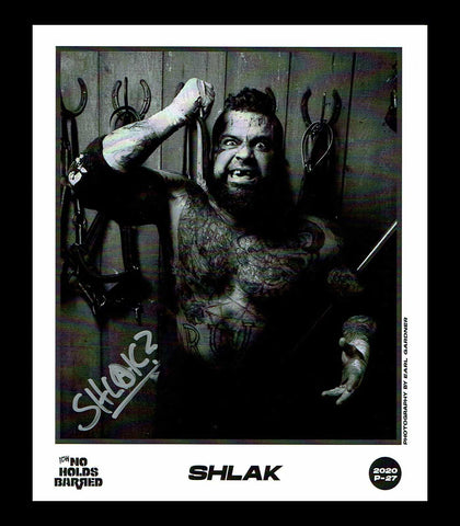 Shlak Signed ICW Photo COA