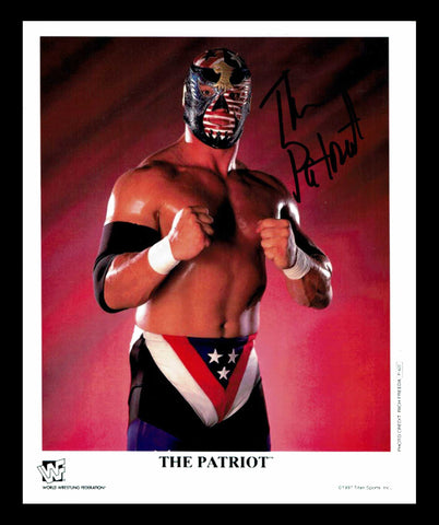 The Patriot Pose 1 Signed Photo COA